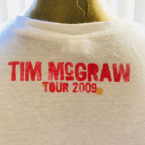 Collectible TIM McGRAW Summer Tour 2009 TEE S - Picture 4 of 6